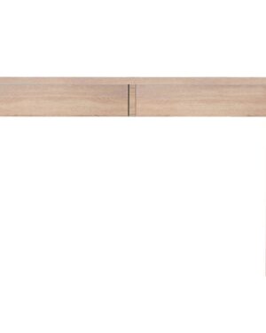 Toaletný stolík/písací stôl s úložným priestorom, bez zrkadla, dub sonoma, VIOLET - 115x40x78 cm